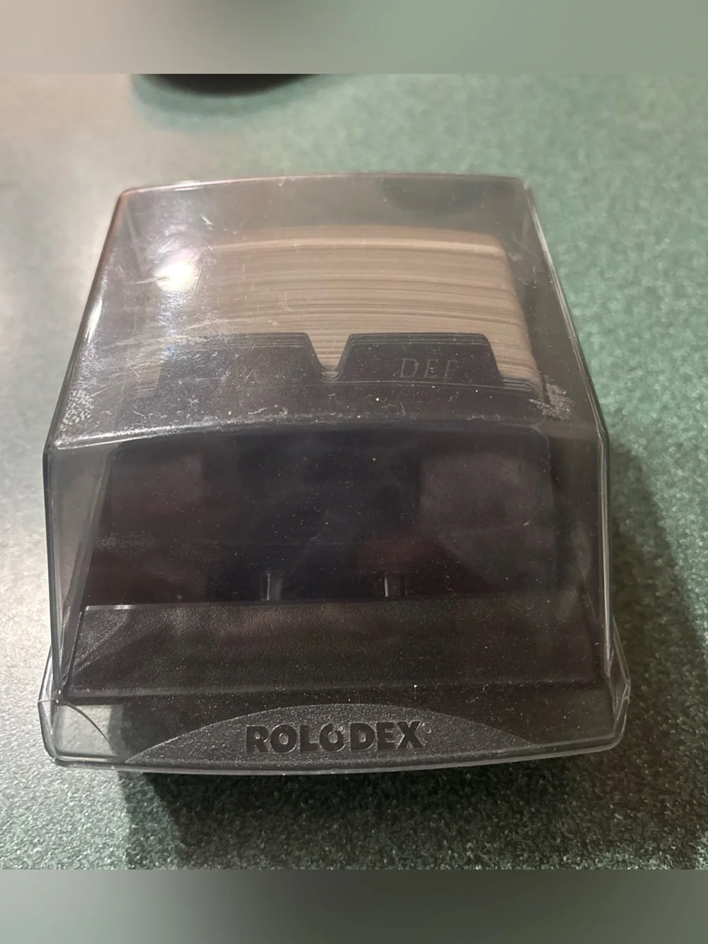 Vintage Rolodex S300C Name Phone Address Book ~ Great Condition!